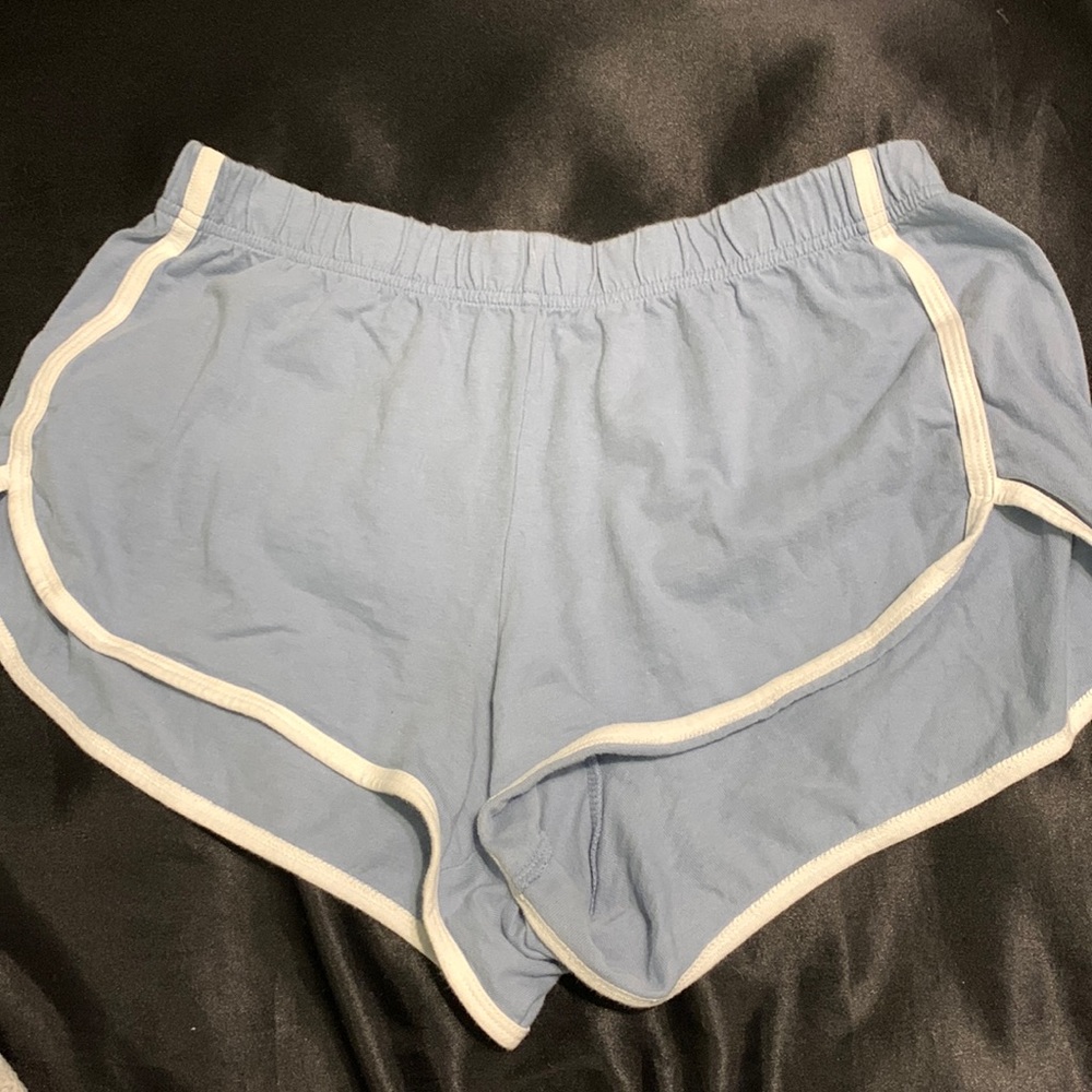 Aeropostale Slate Blue Cotton Shorts